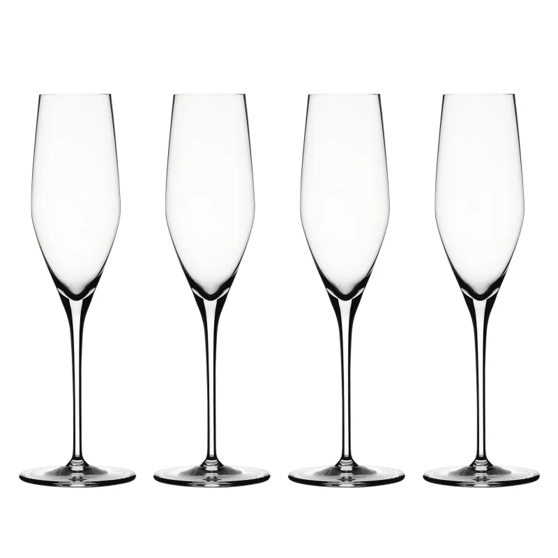 Spiegelau Authentis Champangeglas 19cl, 4-pack klar