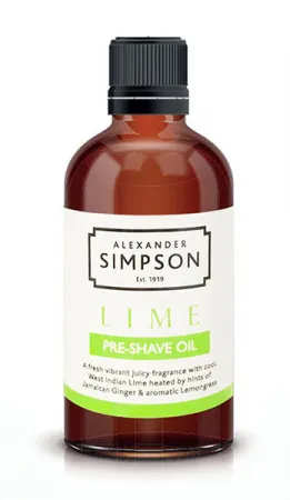 Lime Pre Shave Oil