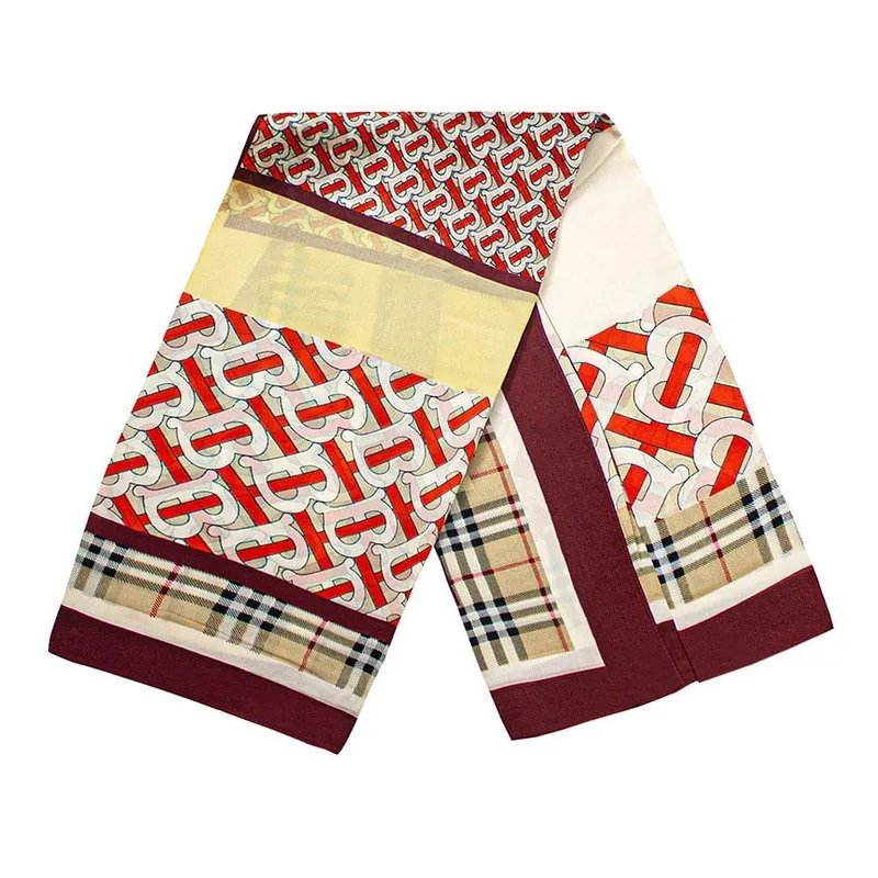 Mönstrad scarf - Orange, Nr. 23