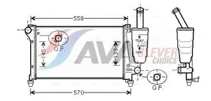 Kylare AVA COOLING SYSTEMS FT2291