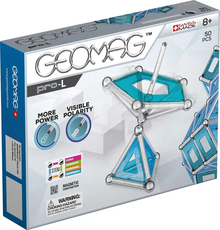 Geomag Magnetset - Pro-L Paneler - 50 Delar