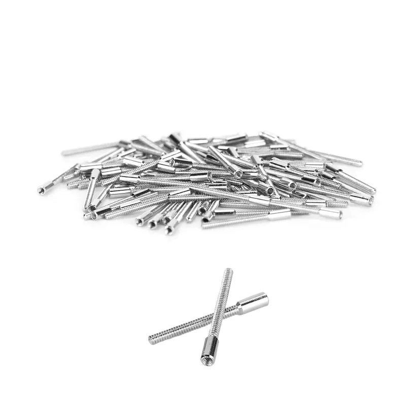 100 st 0,9 mm Uppvridningsaxlar Klockverksaccessoar Ersättning Klockreparationsdel