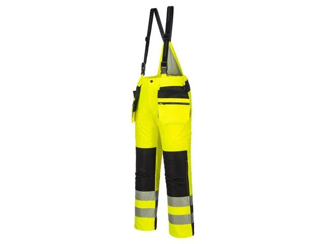 Vinterbyxa varsel PW351 kl2 gul