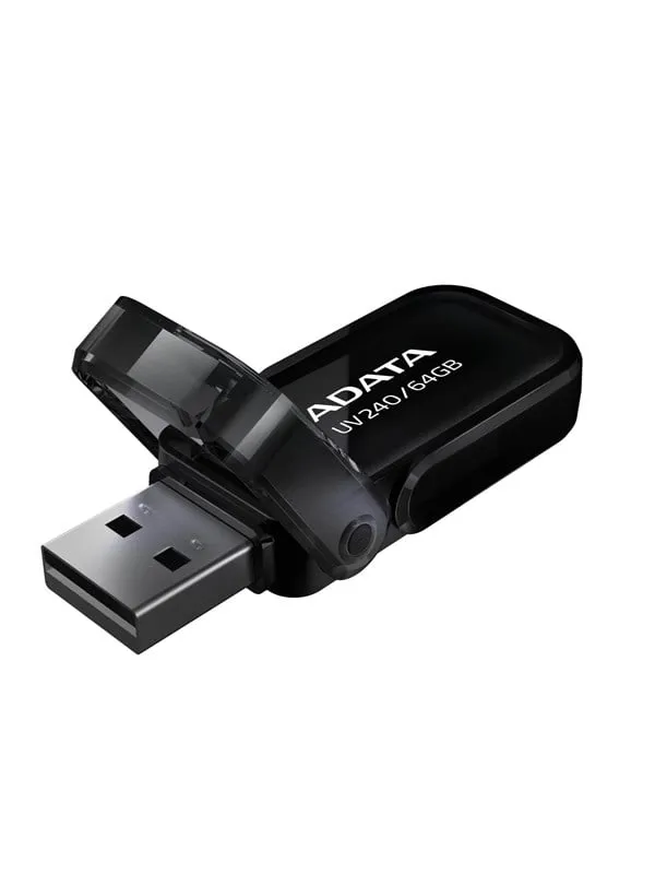 A-Data UV240 - Svart - 64GB - USB-minne