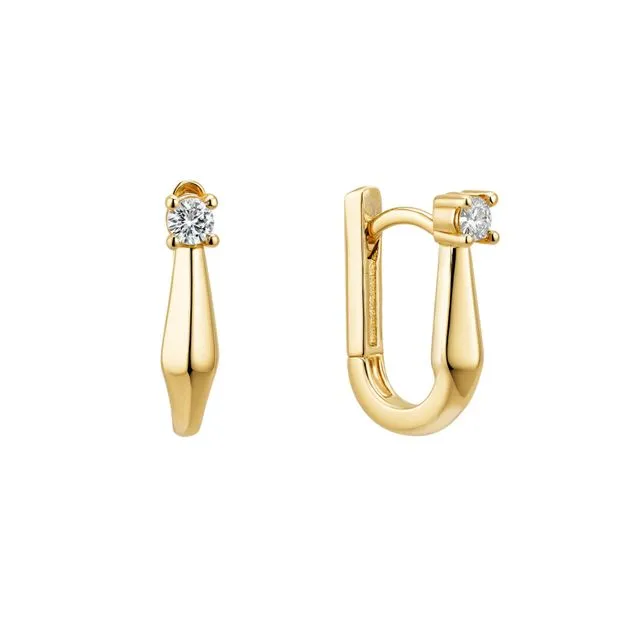 Elegant Huggie Hoops