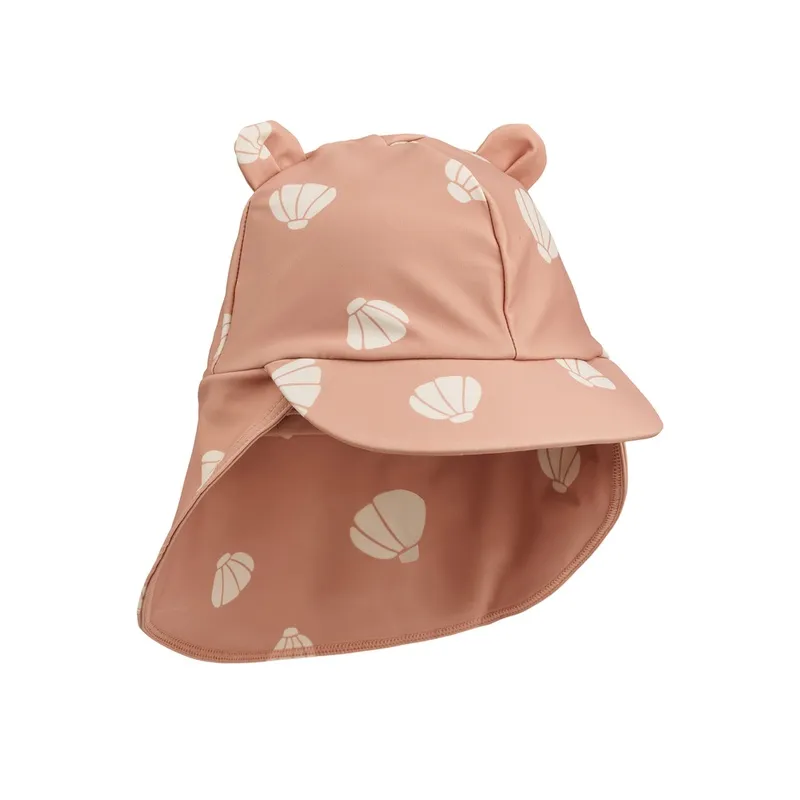 LIEWOOD Senia Solhatt med öron Shell/Pale tuscany 3-4 år