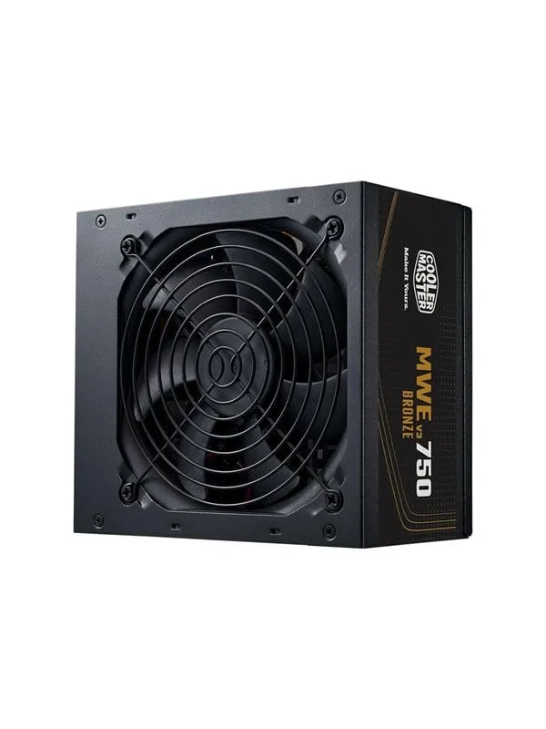 Cooler Master MWE Bronze V3 750 Strömförsörjning - 750 Watt - 120 mm - 80 Plus Bronze certificate