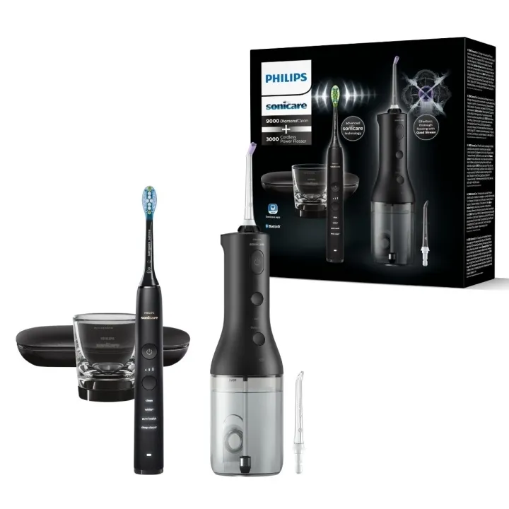 Philips eltandborste Sonicare DiamondClean 9000 HX3886/43 – Oral irrigator – Svart