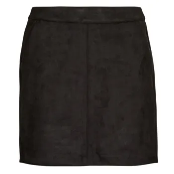 Donna Dina Short Skirt Faux Suede