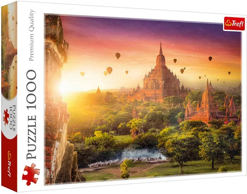 Pussel – Antik Tempel i Burma 1000 Bitar