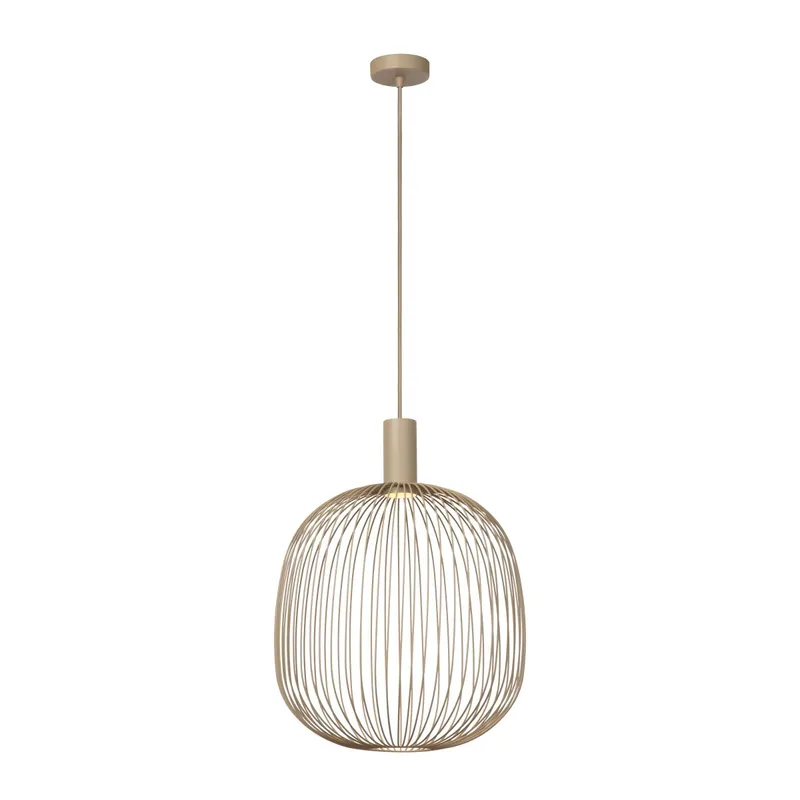 Lucide – Esterel Ø40 – Taklampa – Beige