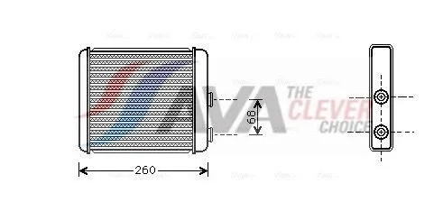 Värmepaket AVA COOLING SYSTEMS OL6259
