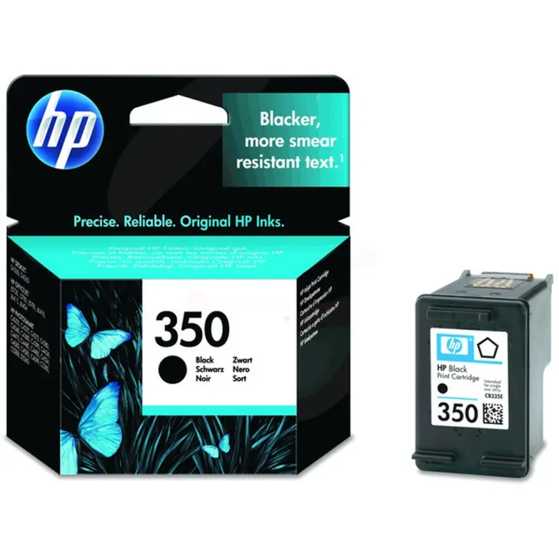HP 350 svart bläckpatron 5 ml