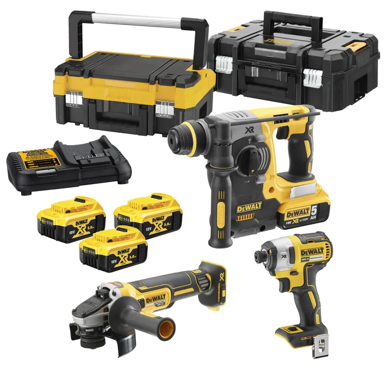 Dewalt DCK305P3T 9-piece power tool set