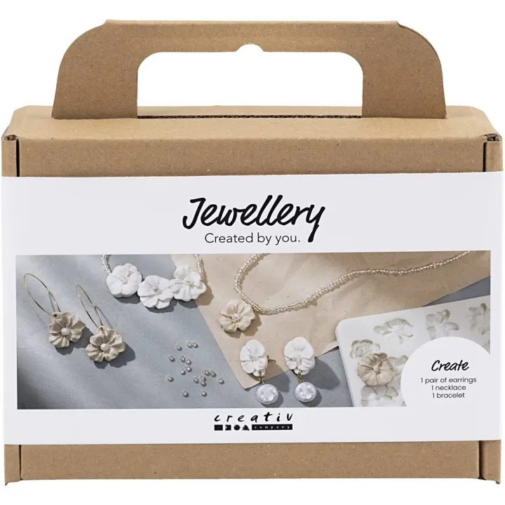 Creativ Company Pysselset Smycken Blommor DIY