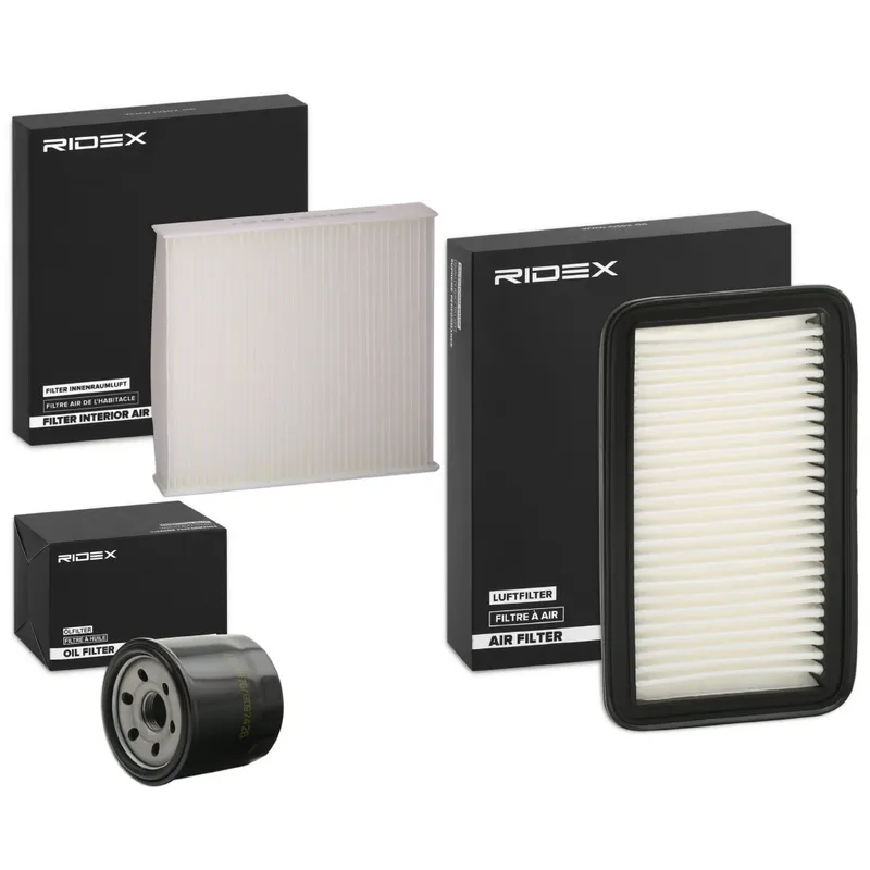 Filtersats RIDEX 4055F3637