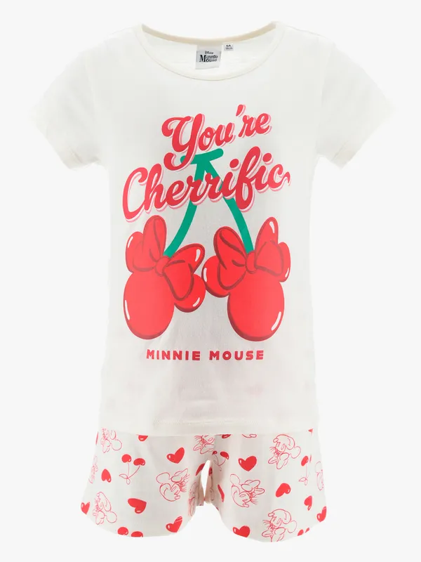 Disney Mimmi Pigg Pyjamas, Vit, 98-104