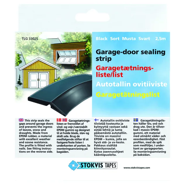 GARAGETÄTNINGSLIST L:2,5M 30MMX3MM | Beijerbygg Byggmaterial