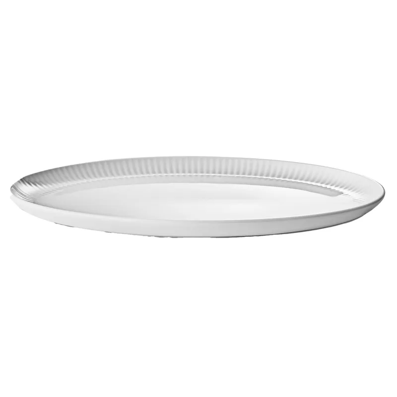 Eva trio Legio Nova oval coupe serveringsfat 32 × 21 cm, vit