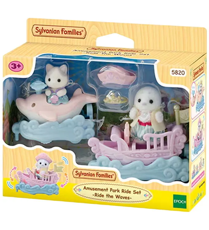Sylvanian Families - Nöjespark Ride Set - Ride Den Waves -