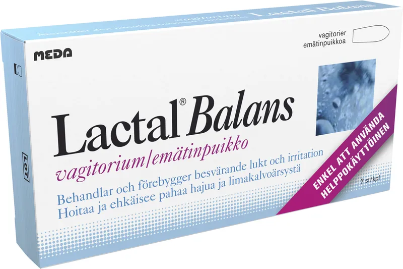 Lactal Balans vagitorium 7 st