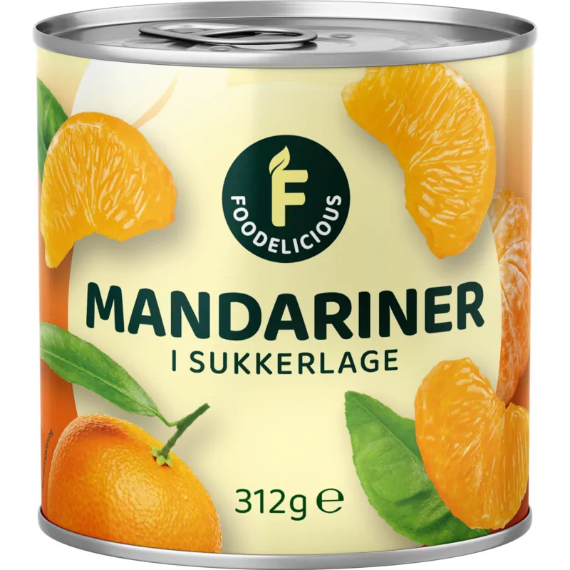 Foodelicious Mandariner 312 g