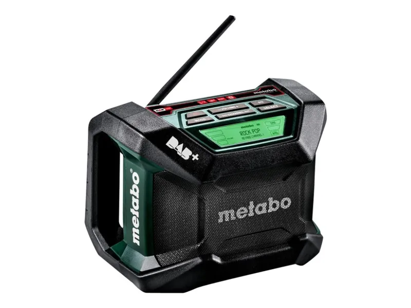 Metabo R 12-18 DAB+ BT Byggradio med Bluetooth, utan batteri och laddare