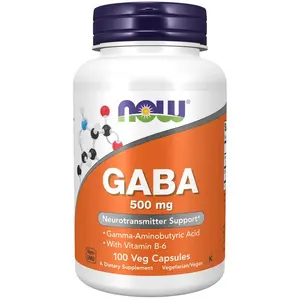 GABA 500 mg 100 vegkapslar NOW
