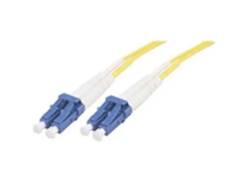 Deltaco Fiberoptisk kabel Duplex Singlemode LC-LC 1 m