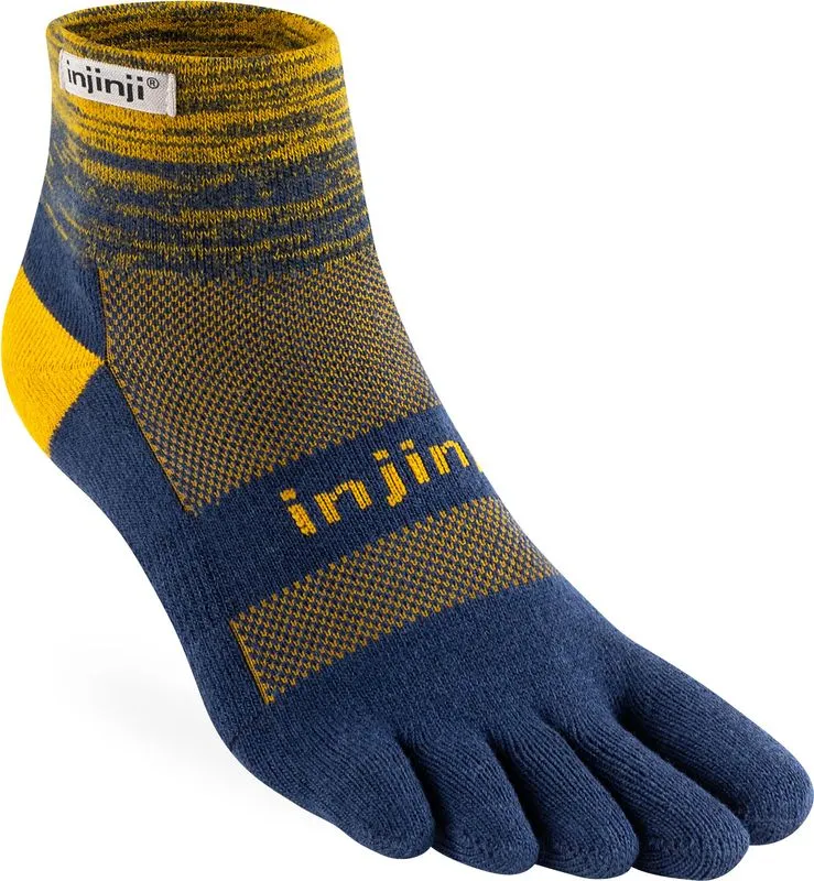 Injinji Men’s Trail Midweight Mini Crew Moonlit
