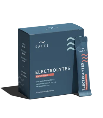 SALTE Elektrolyter, Vattenmelon, 30 dospåsar