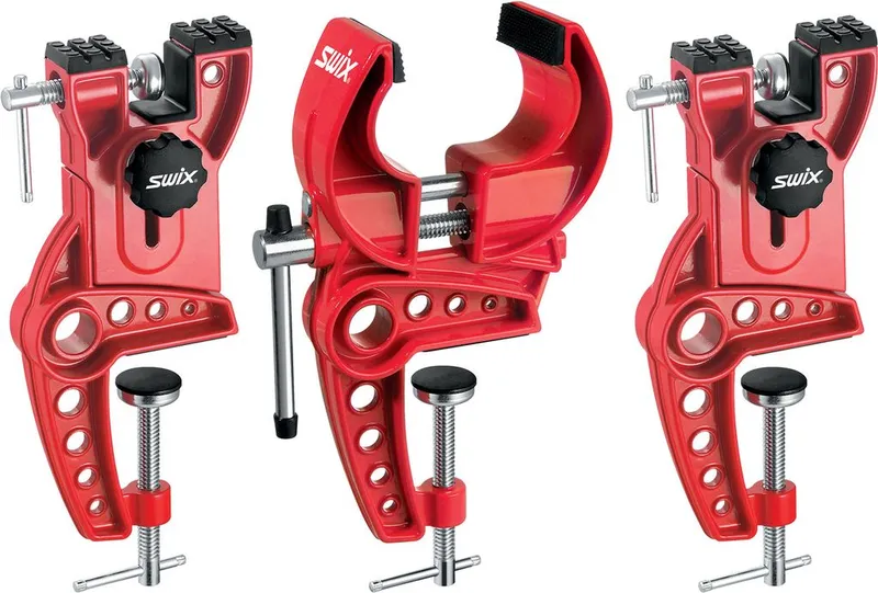 Swix T149-50 Vise 3-Parts, 50mm Jaws Red
