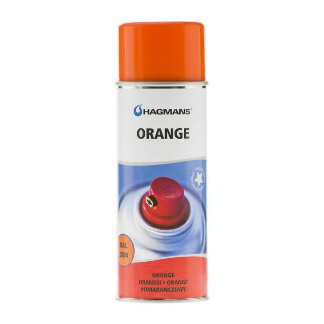 SPRAYFÄRG HAGMANS ORANGE RAL 2004 | Beijerbygg Byggmaterial