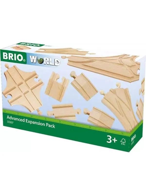 BRIO World Tågskenor – 11 Delar – Trä 33307