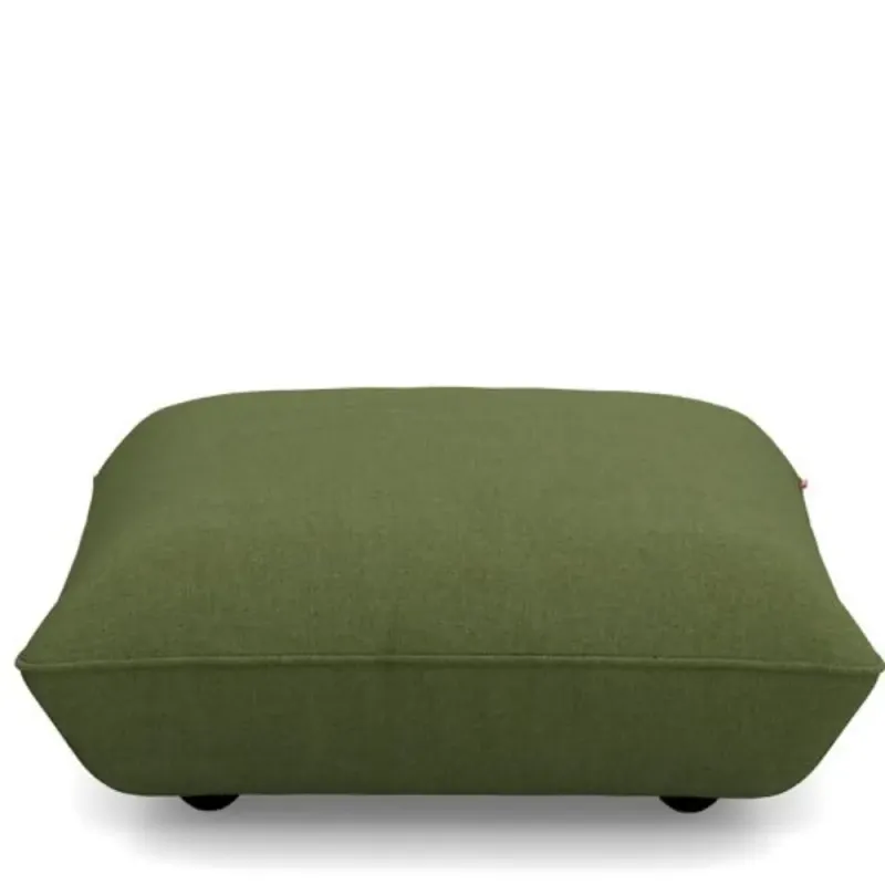 Fatboy, sumo fotpall boucle recycled leaf green