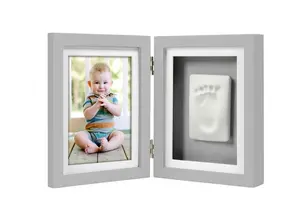 Babyprints Ram Dubbel Ledad Grå, Pearhead