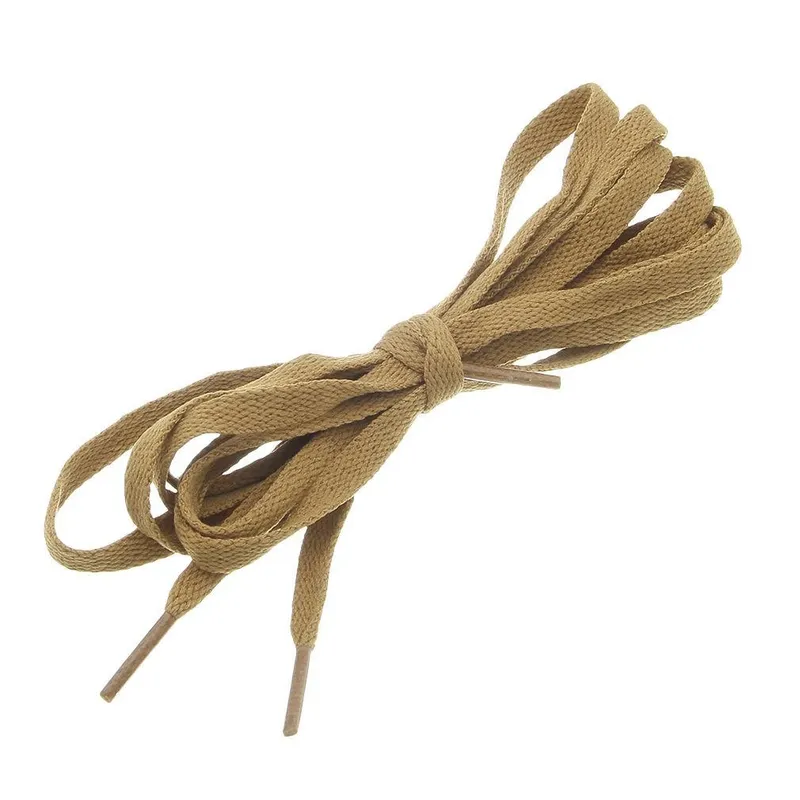 Skosnören – Kaki – Platta [160 cm]
