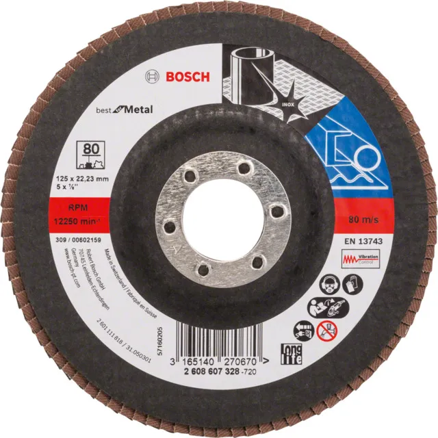LAMELLRONDELL BMT R 125MM K80 | Beijerbygg Byggmaterial