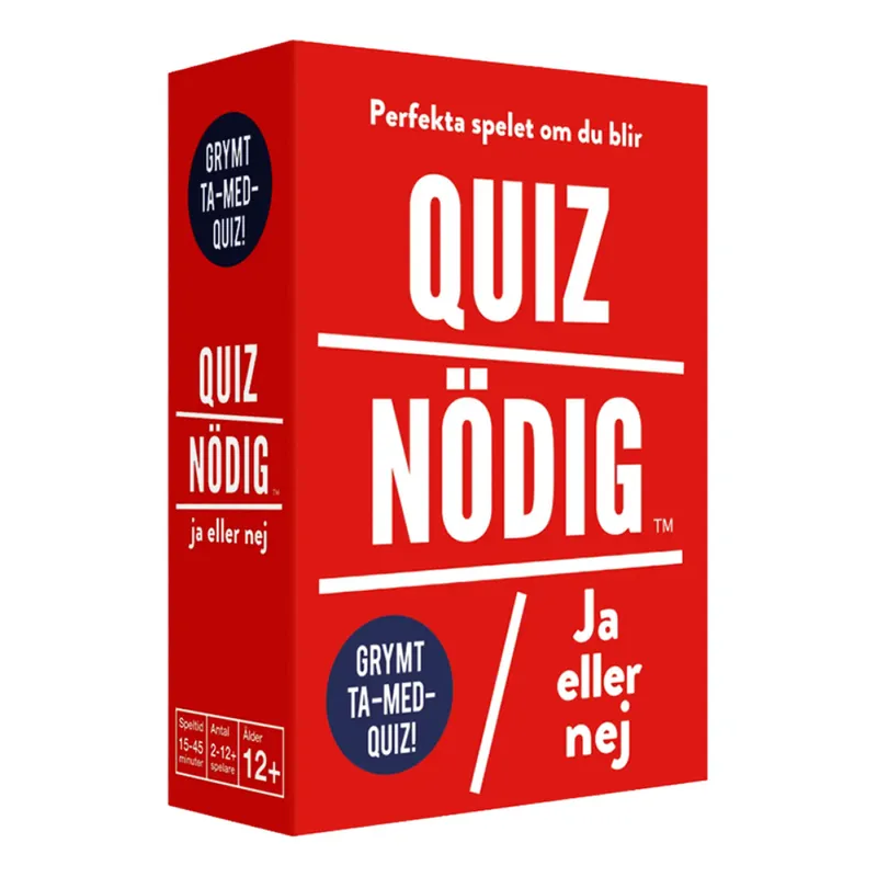 Quiznödig Ja eller Nej Kylskåpspoesi (SE)