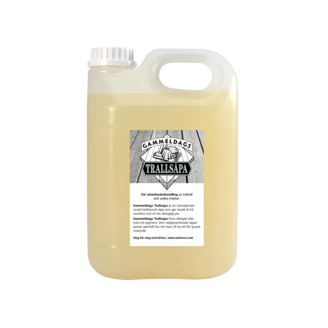 TRALLSÅPA OFÄRGAD 2,5L | Beijerbygg Byggmaterial