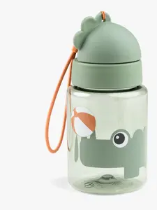 Done By Deer Sugrörsflaska 280 ml. - Playground - Green