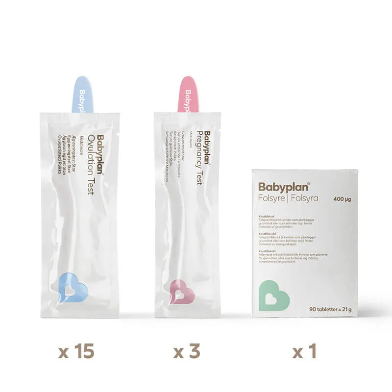 Babyplan set stav 2 månader