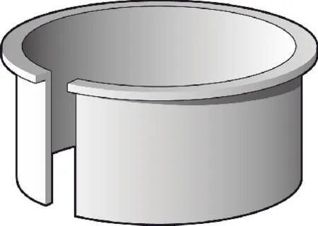 Purus Support sleeve for thin-wall 110 mm