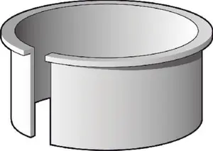 Purus Support sleeve for thin-wall 110 mm
