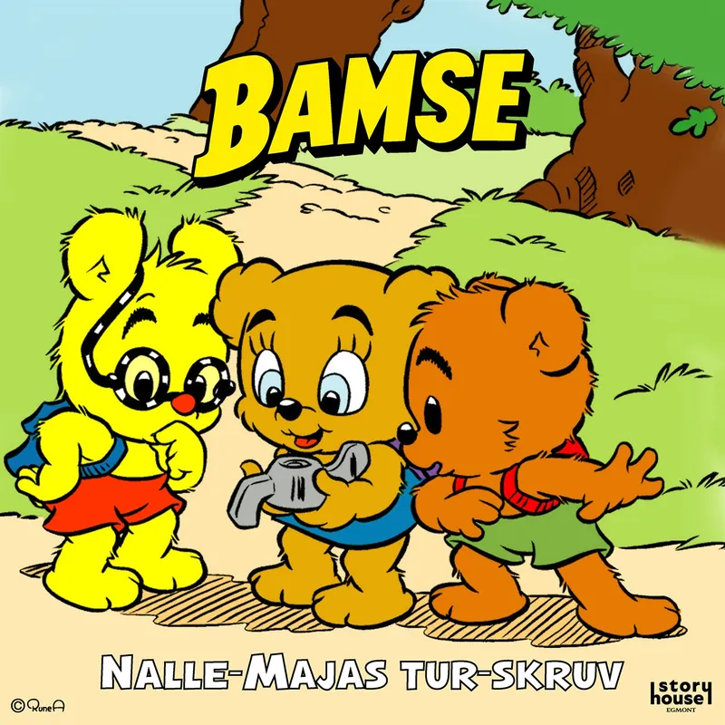 Nalle-Majas tur-skruv, Ljudbok