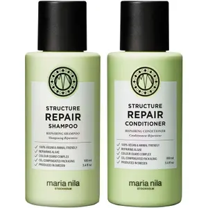 Maria Nila Structure Repair Set 100ml Shampoo, 100ml Conditioner - 200 ml