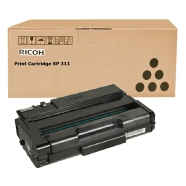 Ricoh 821242 Tonerkassett svart, 6.400 sidor
