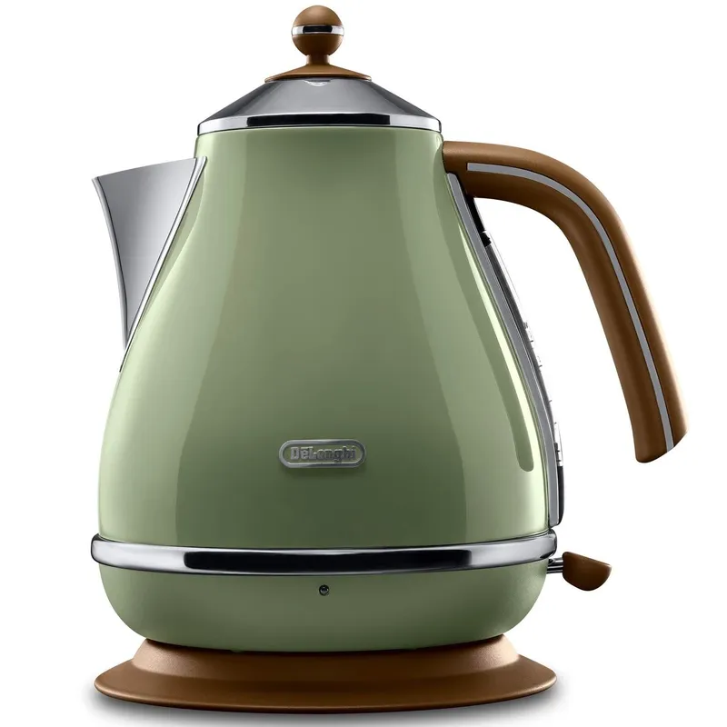 DeLonghi Vattenkokare Icona Vintage - KBOV 2001 - Oliven - 2000 W