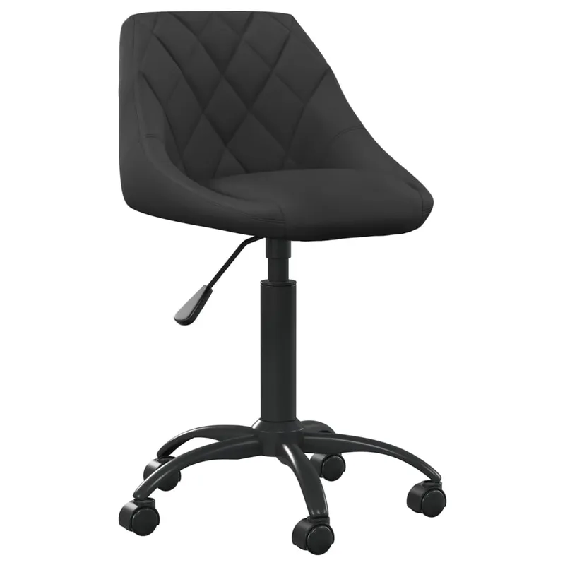 vidaXL Matstol svart sammet (#3712)