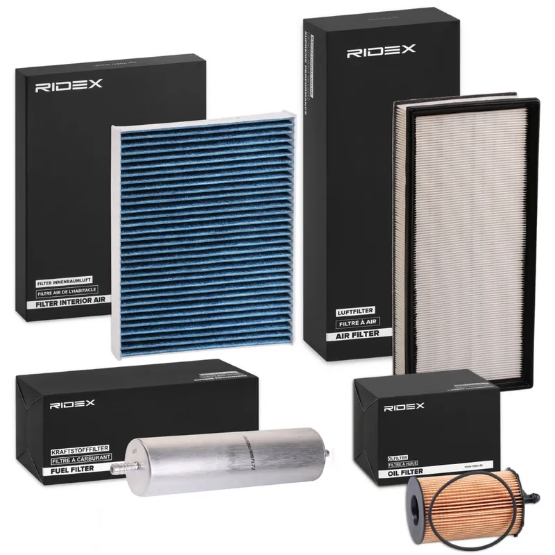 Filtersats RIDEX 4055F28998